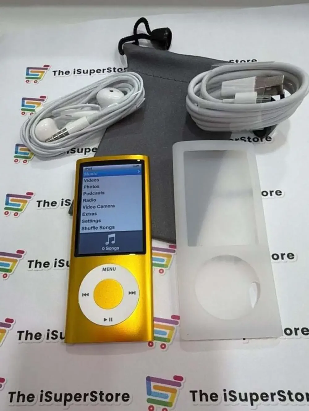 Apple iPod Nano 5th Generation Yellow 8GB + 1- 1-YR CPS warranty